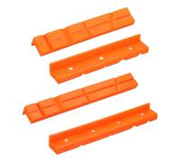 sourcing map 1 set di cuscinetti per ganasce in gomma da 15,2 cm e 20,3 cm, morsa magnetica a forma di V, ganasce morbide, standard, antigraffio, per fai da te, lavorazione del legno, bloccaggio