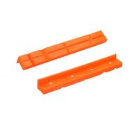 sourcing map 1 set di morse in gomma da 20,3 cm, morsa magnetica a forma di V, ganasce morbide, standard, antigraffio, copertura per morsa strumenti per fai da te, lavorazione del legno, bloccaggio