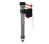 sourcing map 1 set di valvole di riempimento per WC, kit di riparazione universale silenzioso e veloce per perdite di WC, valvola di riempimento regolabile in altezza, per il controllo dell'acqua di