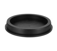 sourcing map 1 tappo per foro in silicone da 116,5 mm, tappi neri ad alta temperatura in gomma tipo T per fori da 114-116 mm, coperture impermeabili per tappi di tenuta, fori per tubi