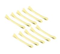 sourcing map 10 forcine per capelli a forma di bambola, 15 mm, colore beige, mini fermagli per capelli in metallo, forcine per bambole, accessori per capelli fai da te
