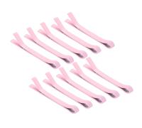 sourcing map 10 forcine per capelli a forma di bambola, 15 mm, rosa, mini fermagli per capelli in metallo, forcine per bambole, accessori per capelli fai da te