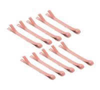 sourcing map 10 forcine per capelli a forma di bambola, 15 mm, rosa rossastro, mini fermagli per capelli in metallo, forcine per bambole, accessori per capelli fai da te
