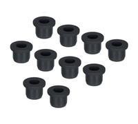 sourcing map 10 gommini a T per montaggio con guarnizione di diametro 14 mm (17 x 9 x 12 mm), tappi flessibili per fori per tubi cavi, colore nero