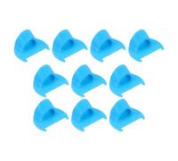 sourcing map 10 guide per cuciture per bordi da cucito a mano, 4 mm, righello guida per trapuntatura, tessuto, cuoio, orlatura fai da te, blu