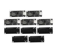 sourcing map 10 moduli di ricarica IP2312 tipo c USB 5 V a 4,2 V 3 A batteria al litio modulo caricabatterie scheda di ricarica, nero