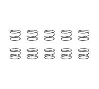 sourcing map 10 molle a compressione, diametro esterno 20 mm, dimensione del filo 1 mm, lunghezza libera 15 mm, molle a compressione meccaniche estese per riparazioni in negozio e casa, tonalità