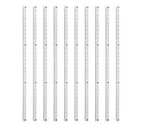 sourcing map 10 nastri di misurazione autoadesivi, 10 mm x 30 cm, righello | Righelli da banco da lettura dall'alto al basso per la lavorazione
