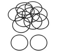 sourcing map 10 O-ring AS-139, guarnizioni in gomma nitrilica diametro interno 6,5 cm, diametro esterno 6,5 cm, larghezza 0,9 cm, guarnizione rotonda per riparazioni di sistemi pneumatici idraulici