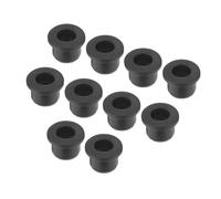 sourcing map 10 occhielli in gomma a forma di T, diametro 13 mm, diametro interno 8 mm, altezza 12 mm, colore: nero, guarnizione di protezione per cavi