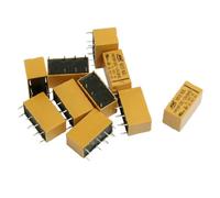 sourcing map 10 parti DC 12V bobine DPDT 8 pin PCB scopi generali relè di potenza HK19F DE de