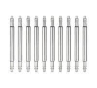 sourcing map 10 perni a molla a sgancio rapido, 14 mm di larghezza, 1,5 mm di diametro, perni di ricambio per cinturino, perni per cinturino