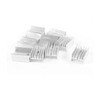 sourcing map 10 pezzi 20mm x 15mm x 10mm Dissipatore In Alluminio per IC MOSFET SCR Componente