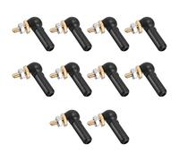 sourcing map 10 PZ 2mm/M2 Raccordo End Tie Rod End Metallo Testa A Sfera Nero per RC Barca Auto Aereo Robot