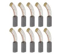 sourcing map 10 spazzole di carbone da 12 mm x 5,8 mm x 4 mm, spazzola per smerigliatrice 6 # motore elettrico, ricambio per smerigliatrice angolare, lucidatrice per utensili elettrici di riparazione