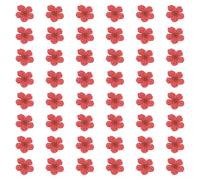 sourcing map 100 fiori secchi pressati, 0,6-0,8 cm, fiori colorati secchi pressati di narciso, sfusi per nail art, resina, gioielli, candele, biglietti, album di ritagli, decorazione di custodie per