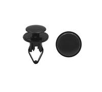 sourcing map 100 PC 12mm foro rivetti plastica paraurti auto fermo parafango tipo Push Clip