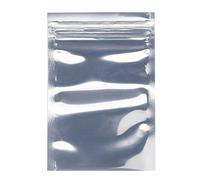 sourcing map 100pcs 3.2"x4.7" 80x120mm antistatica Chiusura a zip in sacchetti schermatura f Elec HDD dispositivo