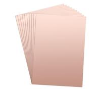 sourcing map 10pcs 100x70mm Double Sided Rame Rivestito Laminato PCB Circuito Scheda FR4 2mm Spessore FAI DA TE Prototipazione PCB Board