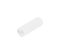 sourcing map 10pcs 3mm Dia Tubo di Ceramica Isolato Elettronico Filo Isolato Isolamento Termico Protezione Doppio Foro, 8x23mm