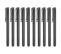 sourcing map 10pcs 7mm Stylus Touch Resistive Penne Universali Resistenza Penna per Telefono Navigazione Auto GPS POS, Nero