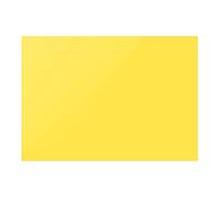 sourcing map 10Pcs Gel Luce Illuminazione Filtro Sovrapposizione Trasparente Correzione Colore Plastica PVC Fogli Giallo