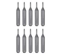 sourcing map 10pcs PH0000 Phillips Cacciavite Bit 5/32 "Hex Shank 28mm/1.1" Lunghezza Magnetica Croce Testa Esagonale Bit S2 Acciaio Cacciavite Bit per Impact Elettrico Cacciavite Utensili Elettrici