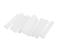 sourcing map 10pz 20ml Plastica Centrifuga Tubi con Scatto Tappo, Graduato Microcentrifuga Tubo, Tondo Fondo, Trasparente, Contenitore Scatola per Perline Lievito Campione Prova Laboratorio