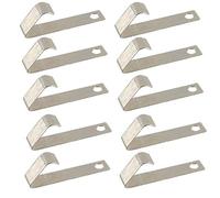 sourcing map 10pz AA/A/CR2/9V Batterie Metallo Batteria Molla Contatto Piastra Sostituzione per Telecomando Controllo Batteria Caricabatterie