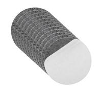 sourcing map 12 feltrini per base della lampada, diametro 10,2 cm, spessore 2 mm, adesivi rotondi, morbidi feltrini per mobili, antiscivolo, antigraffio, per lampada da lettura, lampada da tavolo, fai