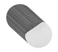 sourcing map 12 feltrini per base della lampada, diametro 12 cm, spessore 2 mm, adesivi rotondi, morbidi feltrini per mobili, antiscivolo, antigraffio, per lampada da lettura, lampada da tavolo, fai