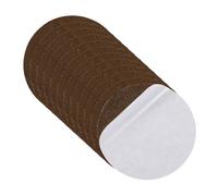 sourcing map 12 feltrini per base della lampada, diametro 8,9 cm, spessore 2 mm, adesivi rotondi, morbidi feltrini per mobili, con retro antiscivolo e antigraffio, per lampade da tavolo, fai da te