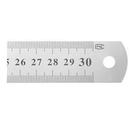 sourcing map 12 righelli in acciaio da 30,5 x 3,8 cm, per macchinisti, in acciaio al carbonio, con bordo dritto, 0,3 mm di spessore, per ingegneria, architetto, disegno, casa, ufficio