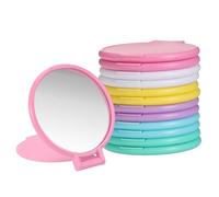 sourcing map 12 specchi rotondi e compatti, mini specchi pieghevoli per il trucco, piccoli oggetti portatili per il trucco per borse, donne e ragazze, viaggi per uso quotidiano, regali per feste, set