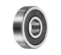 sourcing map 123410-2RS Cuscinetti a sfera non standard 12mm ID x 34mm OD x 10mm Cuscinetti a doppia gomma sigillato in acciaio al cromo cuscinetto per macchinari industriali