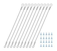 sourcing map 15 fermi per ante di armadietti, 15,2 x 0,2 cm, diametro del filo, in acciaio inox 304, limitatore per cerniere per armadietti, protezione ad angolo aperto con viti per limitare
