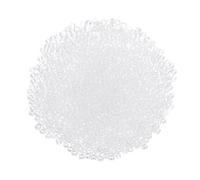 sourcing map 1600 perline in vetro, 1,5 mm, 15/0, mini perline sfuse con foro, distanziatori per fai da te fatte a mano, trasparenti