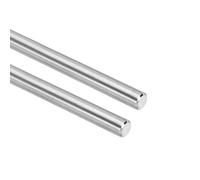 sourcing map 2 aste a movimento lineare, 8 mm x 100 mm, in acciaio inossidabile 304, guida per albero per stampante 3D, CNC, strumento fai da te (diametro: 5/16 pollici)