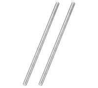 sourcing map 2 aste completamente filettate, M8 x 1 mm, in acciaio inox 304, con filettatura fine a destra, 200 mm, lunghe viti di fissaggio per ancoraggi, bulloni, ganci, morsetti per bulloni a U