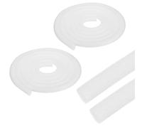 sourcing map 2 barre di supporto in schiuma, 2 cm x 3 m, per riempire crepe, guarnizione per riempimento di calcestruzzo, giunti e fessure, porte, finestre, bianco