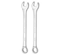 sourcing map 2 chiavi combinate da 13/16 pollici con estremità aperta a 10 gradi offset a 12 punte con estremità a scatola a doppia estremità, chiavi inglesi per macchine automobilistiche domestiche