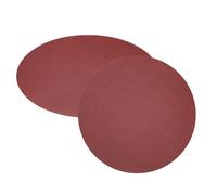 sourcing map 2 dischi abrasivi PSA da 30,5 cm, grana 1500, carta vetrata autoadesiva in ossido di alluminio, carta abrasiva rotonda senza foro, carta levigatrice a secco/umido, vernice auto sabbia