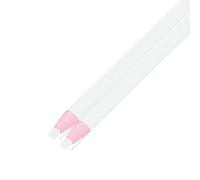 sourcing map 2 matite di grasso staccabili, pennarelli colorati in Cina per vetro, metallo, plastica, carta, matite a cera non affilanti, per colorare e disegnare e contrassegnare, colore: bianco