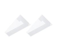 sourcing map 2 numeri termoadesivi da 20,3 cm, 7 toppe termoadesive per magliette, abbigliamento in jersey, divisa sportiva, maglietta da calcio, basket, baseball (bianco)