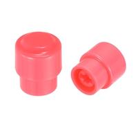 sourcing map 2 pezzi 3 vie 5 vie chitarra interruttore a levetta punta, plastica cross-slot push-in a levetta pick-up manopola punta per SQ ST TL chitarra elettrica, parti di ricambio rosa