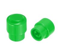 sourcing map 2 pezzi 3 vie 5 vie chitarra interruttore a levetta punta, plastica cross-slot push-in levetta pick-up manopola punta per SQ ST TL chitarra elettrica parti di ricambio, verde