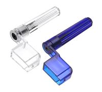 sourcing map 2 pezzi blu+plastica trasparente chitarra String Winder Velocità Peg Puller Bridge corde chitarra sintonizzatori dispositivo di avvolgimento cambio corde strumento traslucido chitarra
