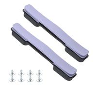 Sourcing Map 2 Pezzi Maniglie di Ricambio per Bagagli - 21,6 cm Cinghia di Trasporto per Valigia, Impugnatura in Plastica con Viti per Custodia, Viola