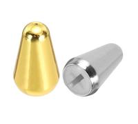 sourcing map 2 punte per interruttore a levetta per chitarra a 3 vie a 5 vie, in ottone, con fessura incrociata push-in da 4,5 mm, per interruttore pick-up ST TL, parti di ricambio per chitarra