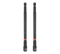 sourcing map 2 punte per trapano da 9/32 pollici SAE con gambo esagonale da 1/4" (150 mm) lunghe prese magnetiche a 6 punti a cambio rapido in acciaio CR-V per driver di trapano elettrico